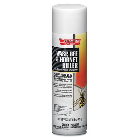 Chase Products Champion Sprayon Wasp, Bee and Hornet Killer, 15 oz, Can, PK12 5108
